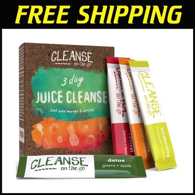 Daily Success Plan Included - 3 Day Juice Cleanse