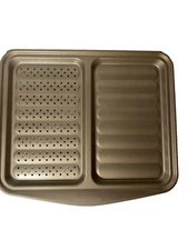 Technique 14"x 16" Divided Crisper & 10"x 15" Cookie Sheet Pans QVC