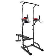 NNEDSZ 9-IN-1 Power Tower Weight Bench Multi-Function Station