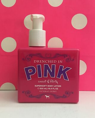 (1) Victoria's Secret PINK SWEET & FLIRTY Supersoft Body Lotion 16.9oz/500ml NEW