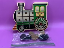 TIC-TAC-TOOT Traveling Board Game Made In The USA