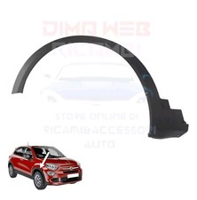 MODANATURA GIRORUOTA PARAFANGHINO ANTERIORE SX NERA PER FIAT 500X CROSS DAL 2014