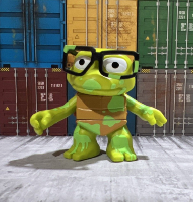 NEW 2024 TMNT Mutant Mayhem Ooze Splattered Mini Mutant Tots