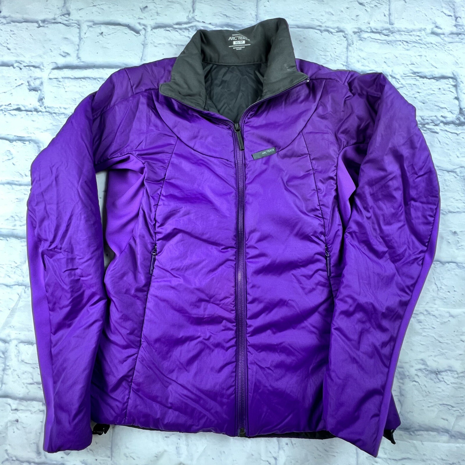ARC'TERYX Giacca Arcteryx donna XS Ceva full zip sci outdoor atletica strato intermedio viola