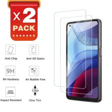 2x Premium Real Tempered Glass Screen Protector for Motorola Moto G Power 2021