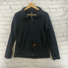 Mondetta Black Fleece Jacket Full Zip Womens Sz Xs Flaw