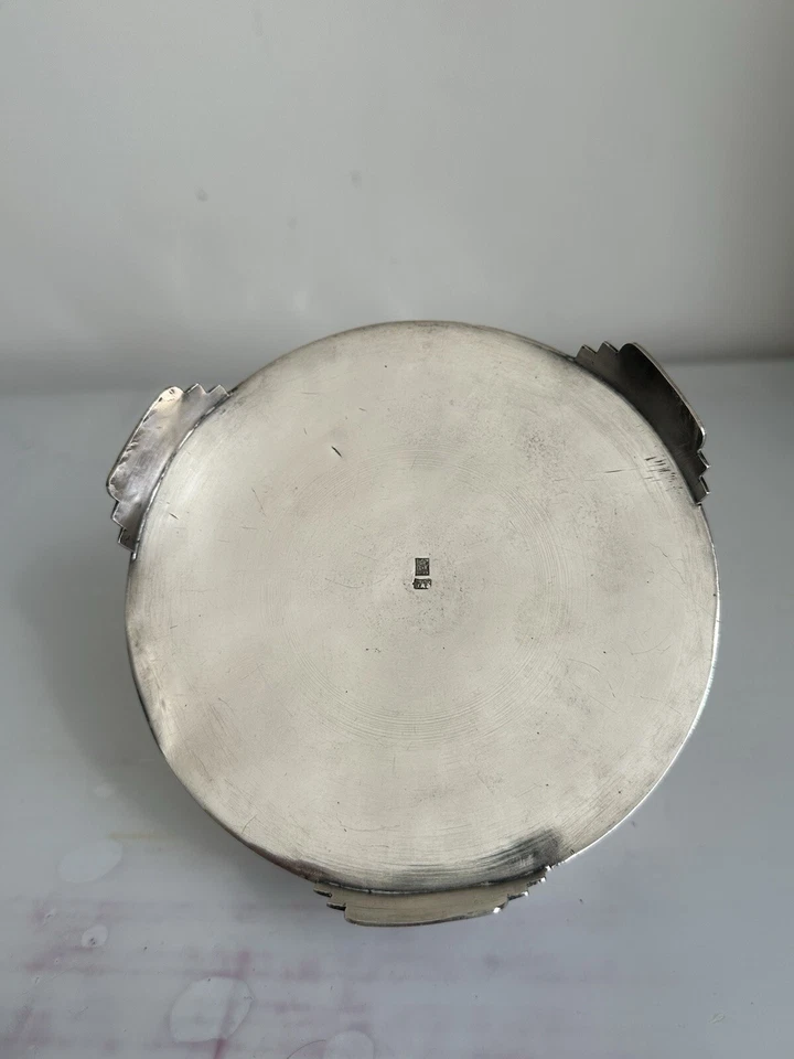 Antiguo azucarero. Rusia 1879. Plata de ley 84. Sello del maestro И Е. Foto 4 de 4