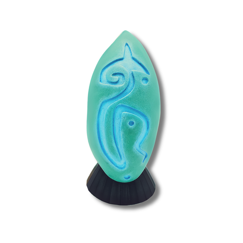 Arcane Teleportation Stone – Handmade Fantasy Decor with Stand | Gamer Gift Prop - Picture 6 of 8