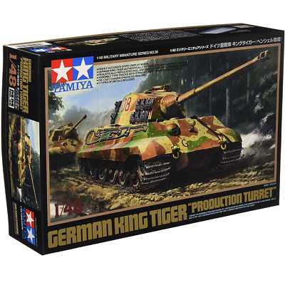 Tamiya 32536 GERMAN KING TIGER ''PRODUCTION TURRET'' 1/48