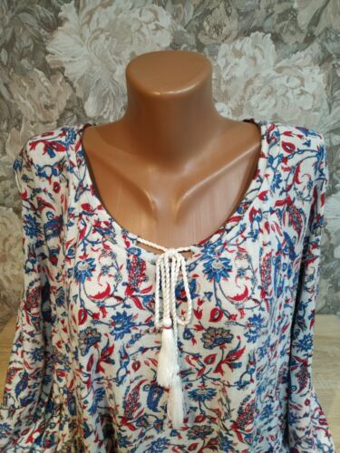 Onvermijdelijk Tot stand brengen Verbazingwekkend Ulla Popken women's blouse size eu 54-56 USA 24-26 multi color | eBay
