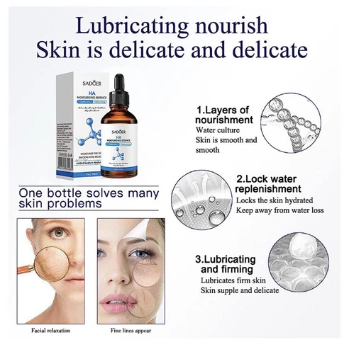 sealed Sadoer HA moisturizing Essence Hyaluronic Acid Anti-Aging Wrinkle - Picture 5 of 7
