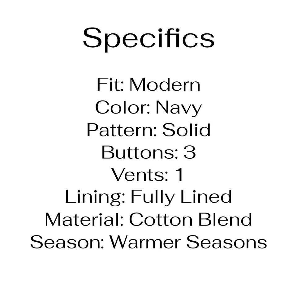 Abrigo Blazer Chaqueta Deportivo Prada 42R Azul Marino Algodón Sólido 3B Foto 4 de 4