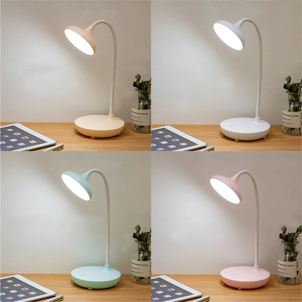 Reading table with deals lamp