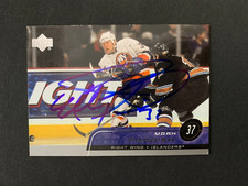 MARK PARRISH ISLANDERS AUTOGRAPH AUTO 02-03 UPPER DECK #113 *10780
