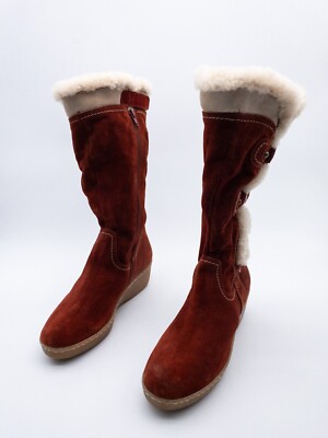 Tamaris Damen Schaftstiefel Stiefel Winterstiefel Leder Gr 40 EU Art 29177-60