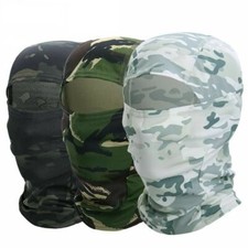 Balaclava Military Camo Masks Bandana Headwear for Tactical Training Sun Hood US