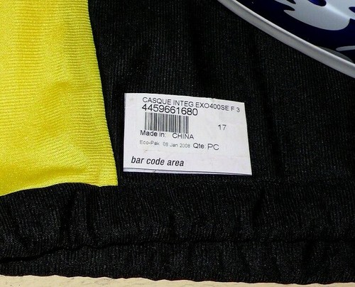 BRP Scorpion EXO-400 SE F 3  Motorcycle / Snowmobile Helmet XXXL   NEW with tag - Picture 11 of 12