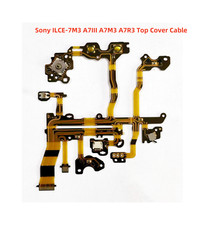 NEW for Sony ILCE-7M3 A7III A7M3 A7R3 Top Cover Flex Cable with Socket IC Part