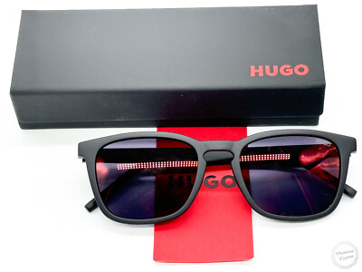 Original Hugo Boss Unisex Sonnenbrille HG 1306 /S TTRD 807 53/19 schwarz Neu
