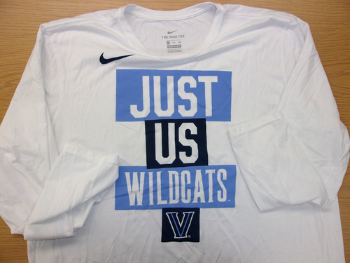 Nike Villanova Wildcats Just Us Dri-Fit Training Langarmshirt Herren 2XL ~NEU