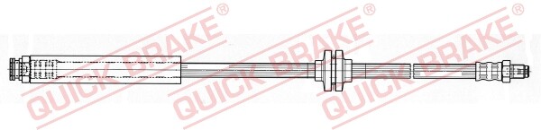 Quick Brake 32.411 Bremsschlauch 442 Mm FüR Fiat-image