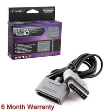 Retro-Bit Controller Extension Cable for Super Nintendo SNES Retro Duo 6 Ft.