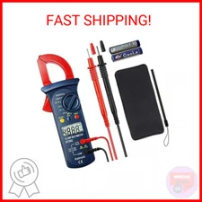 AstroAI Digital Clamp Meter 2000 Counts, Multimeter Amp Meter with Auto Ranging;