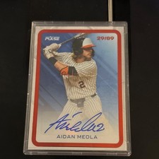 Pulse 2025 Baseball Aidan Meola Autographed Serial Numbered Card PB-AM /89