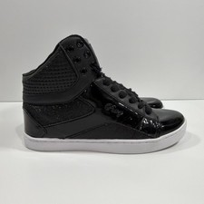 Pastry Hip Hop Shoes, Black, Size 6.5 Medium