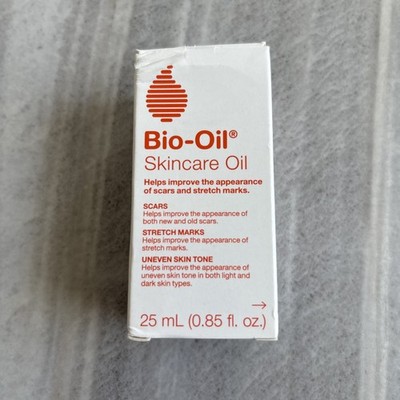 New Bio-Oil Skincare Oil for Stretch Marks & Scars 25 ml /.85 oz Sealed Dmg Box