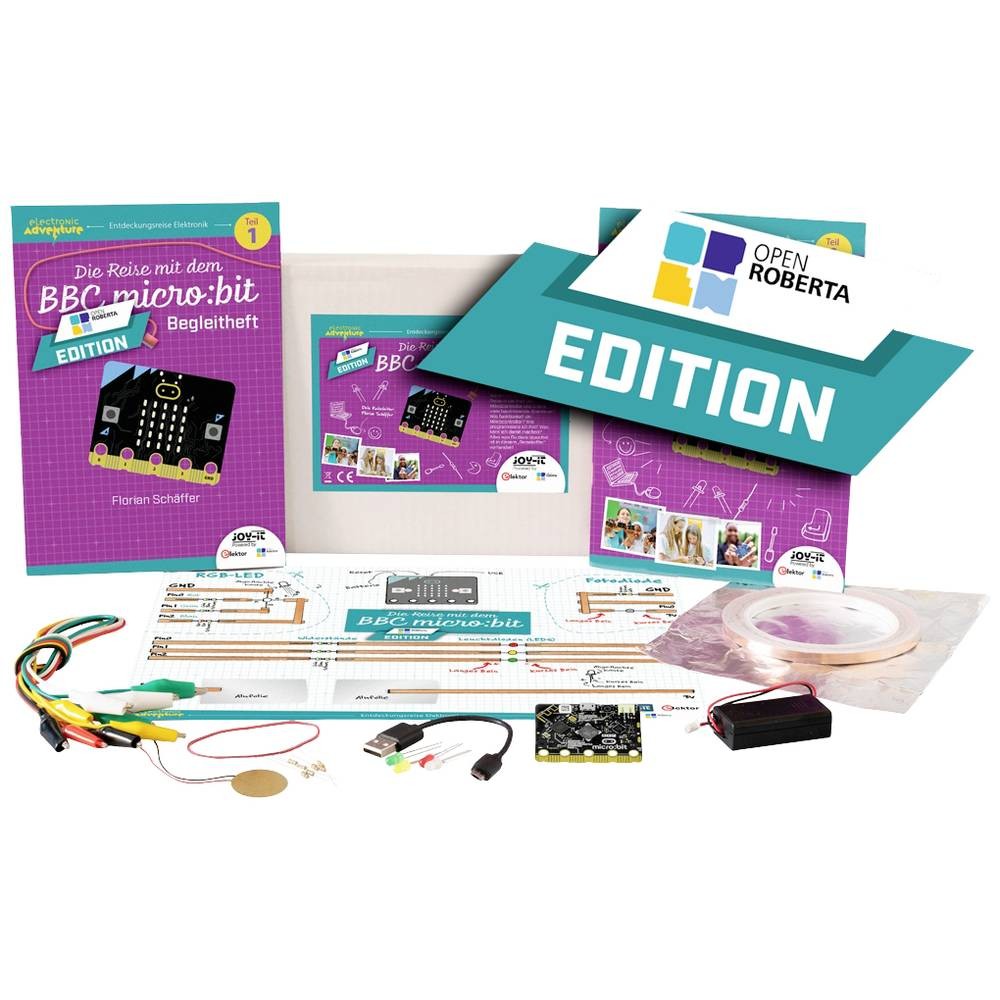 micro:bit V2 Joy-it le jeu éducatif pour apprendre le code en famille le week-end