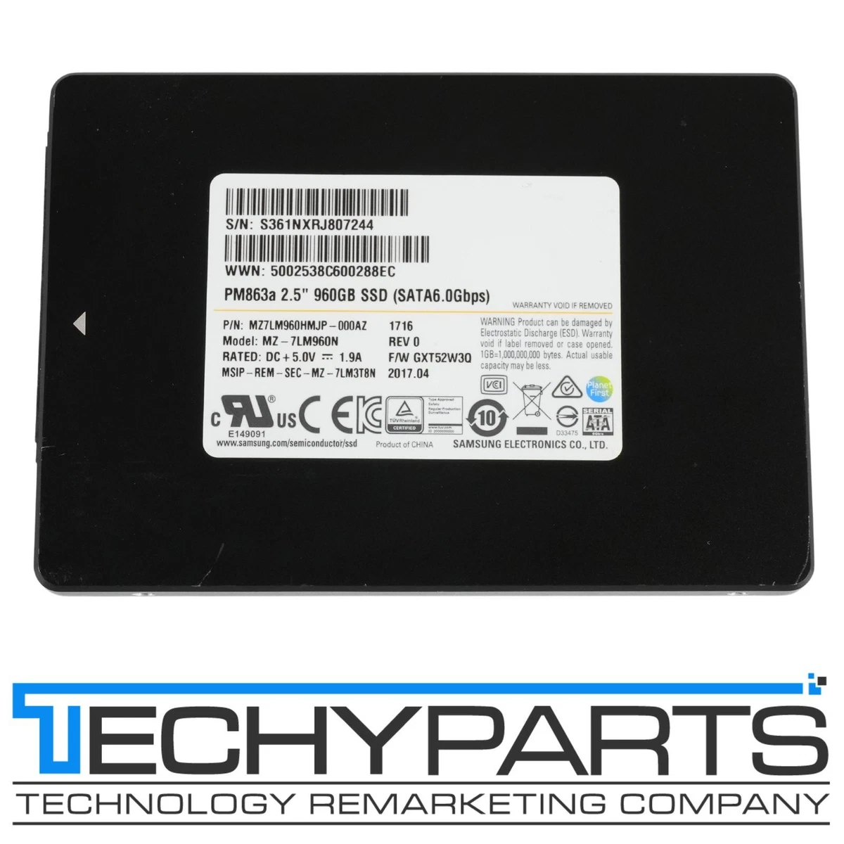 Samsung 960GB SATA III Solid State Drives for sale | eBay