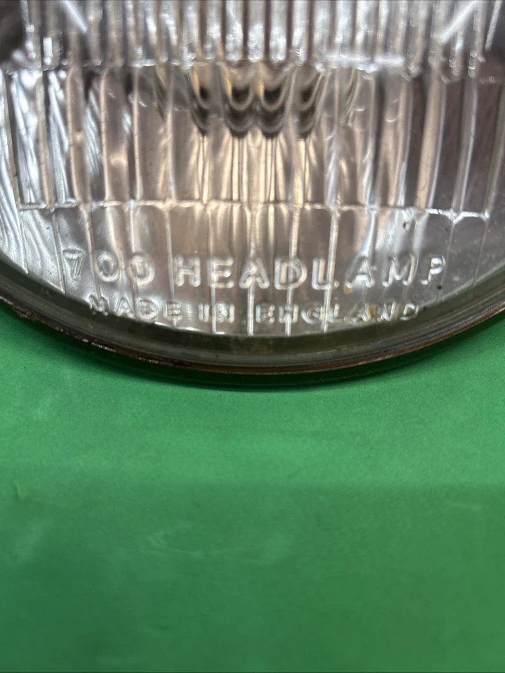 Austin Healey Aston MG Morgan Jaguar gently used Lucas 700 European Headlight - Image 4 of 4