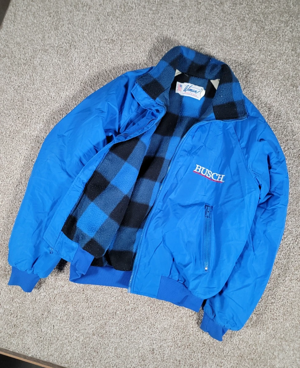 Blouson aviateur budweiser vintage à gros logo - Canada