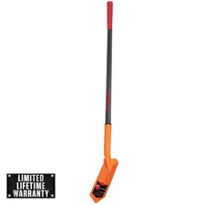 43 In. Fiberglass Handle Trenching Shovel