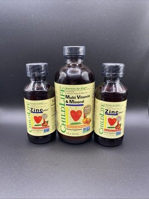 ChildLife Children s Multi Vit & Mineral & 2 Zinc Plus Immune *Read Description*