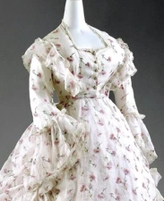 Victorian 1970s Quinceanera Dress Vintage Costom Color Prom Party Ball Gowns