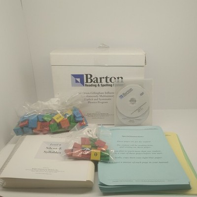 Barton Reading and Spelling System Level 6 Complete Set. Includes Bonus Tiles!
