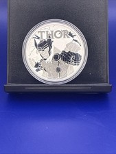 Marvel Comics THOR 1 oz .9999 Silver Coin 2018 Tuvalu Superhero Series MS GEM!!!