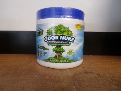 NEW ODOR NUKE 14.1 OZ REMOVE URINE SMELL NEUTRALIZING TABLETS RV HOME CAMPING