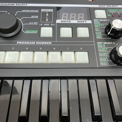 KORG microKORG BKBK Analog Modeling Synth Vocoder Black Tested