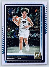 NATISHA HIEDEMAN - 2025 Panini Donruss WNBA #72 - Silver Holo - Minnesota Lynx