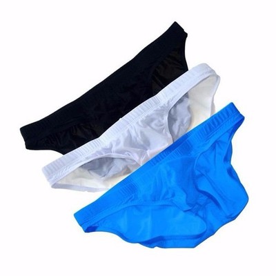 Stilvolle geeignete Versorgung Mode Unterwäsche Männer Eis Seide Slips Kleidung Design