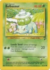 1x Bulbasaur - 67/130 - Common - Unlimited Edition Moderately Played Pokemon G1