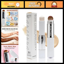 Korean Color Changing Foundation Stick - 2-in-1 Waterproof Hydrating Makeup, Dua