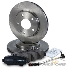 ATEC BREMSSCHEIBEN Ø260 BELÜFTET + BREMSBELÄGE VORNE FÜR MERCEDES A-KLASSE W168
