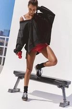 Free People Flow And Groove Pullover Black V Neck Oversized Pullover Top NWT XL