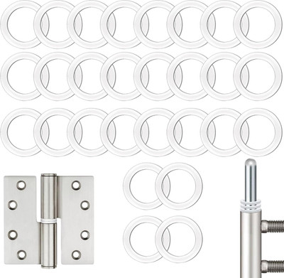 Fitschenringe Zimmertüren Kunststoff 60 Stück 1Mm & 2Mm Unterlegscheiben Türscha