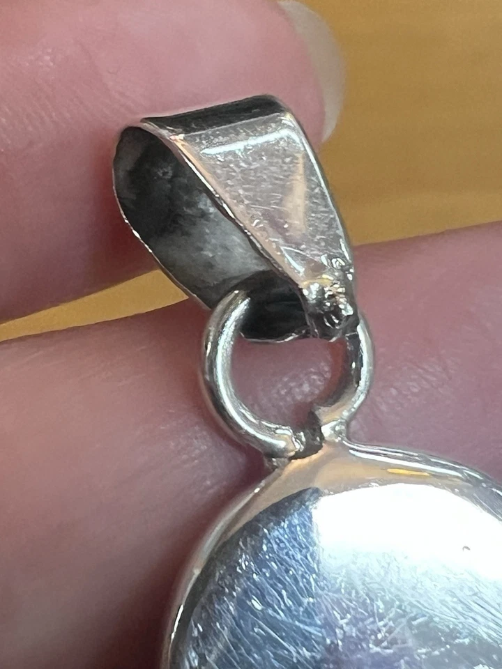 Colgante Harley Davidson unisex de plata de ley 925 Foto 4 de 4