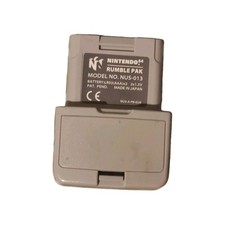 Official Nintendo 64 N64 Rumble Pak / Pack Model: NUS-013 Grey